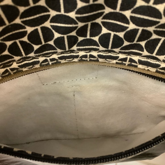 Fossil Key-per Black Coated Canvas Crossbody Bag - Picture 14 of 16